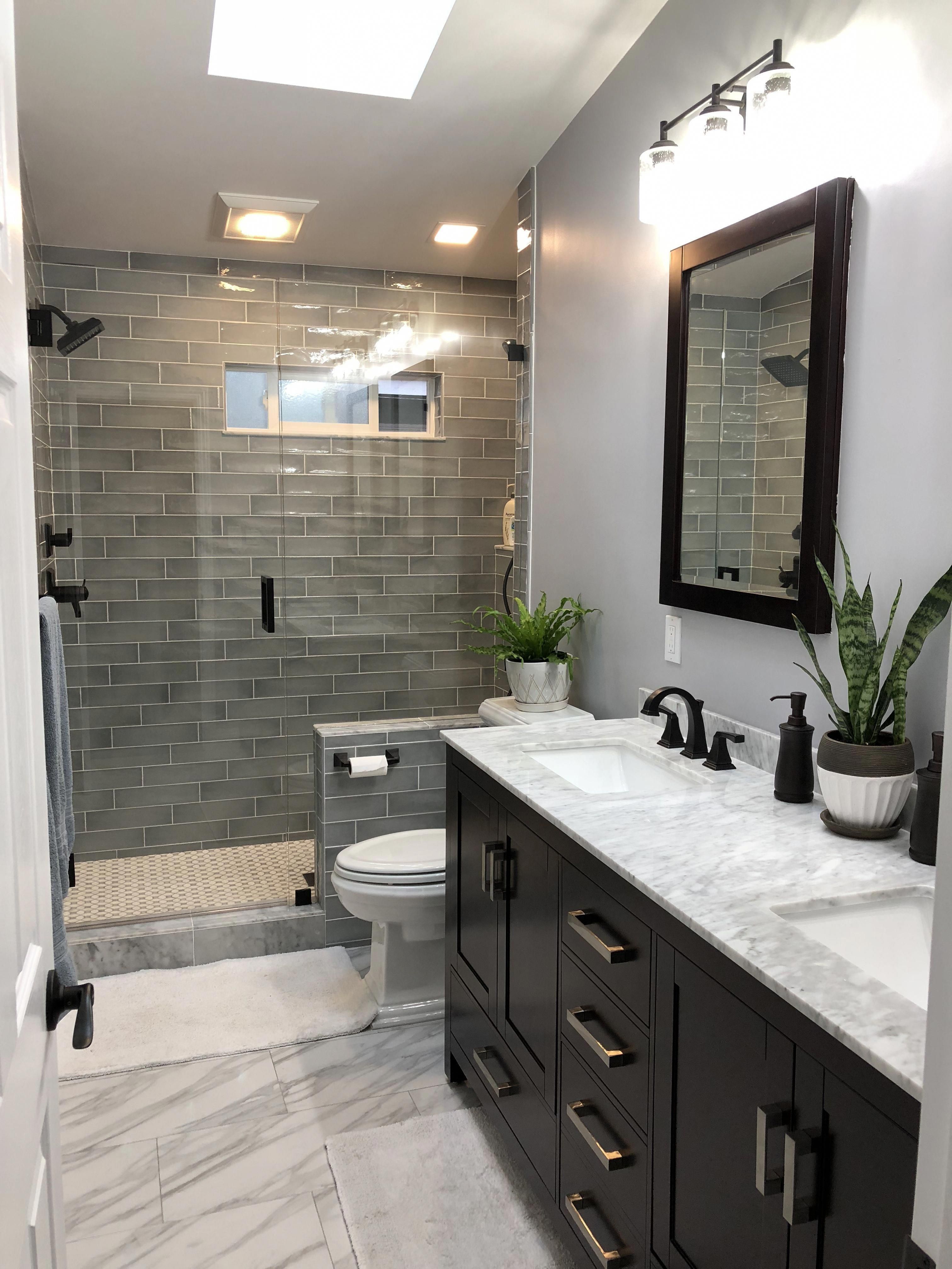 Luxury bathroom renovation Whitby Ontario